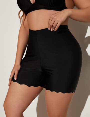 Slip Shein Curve+, negru