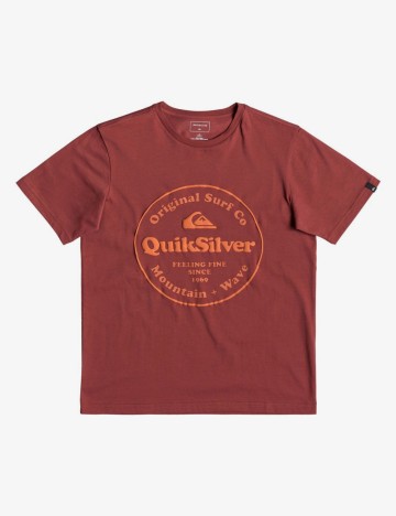 Tricou Quicksilver, cărămiziu