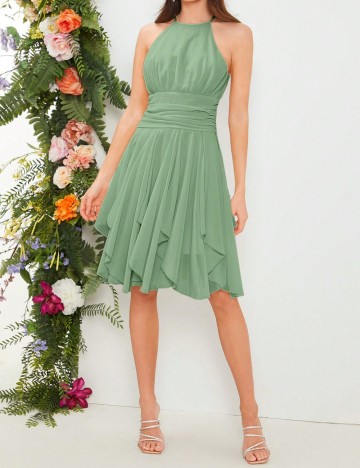 Rochie mini Shein, verde