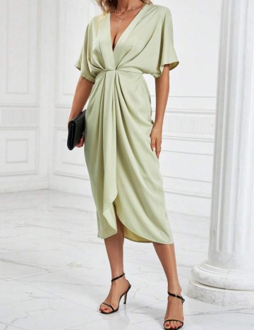 Rochie midi Shein, verde