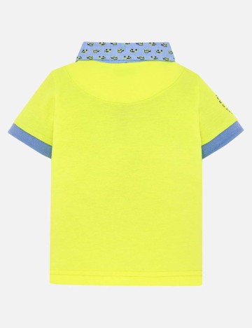 Tricou Mayoral, galben neon