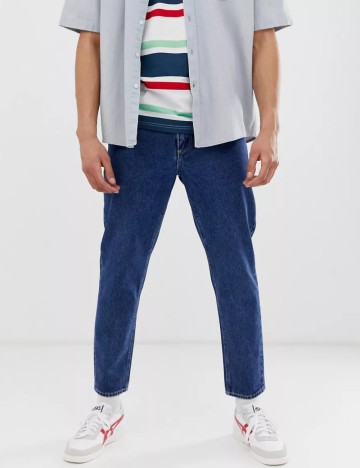 Jeans ASOS, albastru