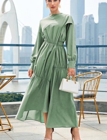 Rochie midi Shein, verde