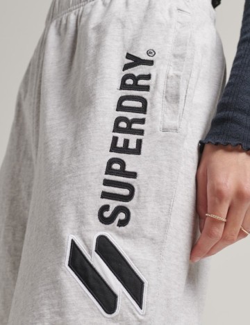 Pantaloni scurți Superdry, gri