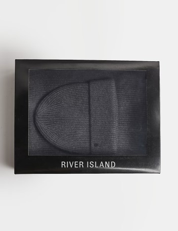 Set Căciulă și Fular River Island, galben