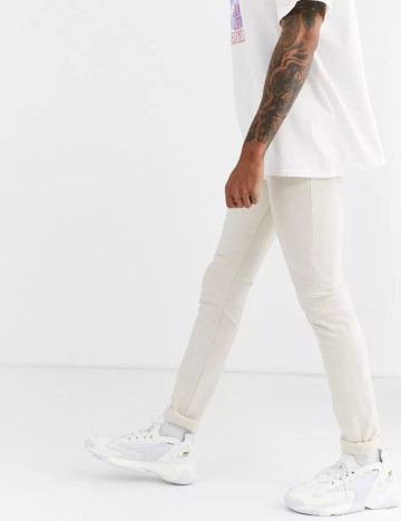 Jeans ASOS, crem