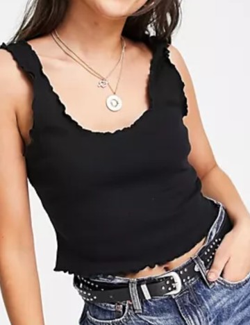 Top ASOS, negru