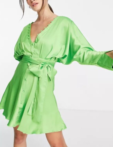 Rochie mini ASOS, verde