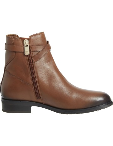 Botine Tommy Hilfiger, maro