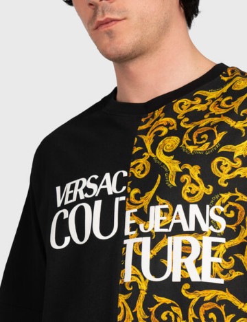 Tricou VERSACE JEANS COUTURE, mix culori