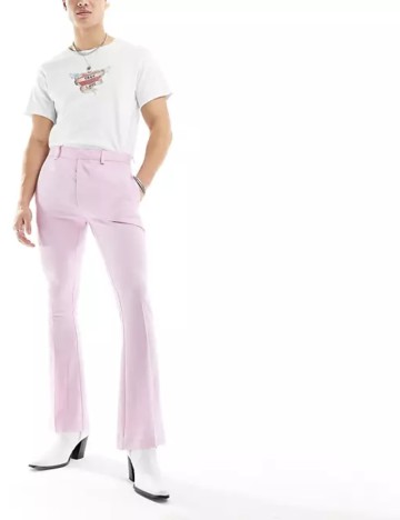 Pantaloni ASOS, roz