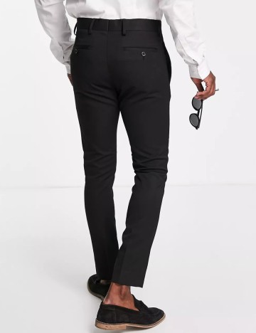 Pantaloni Bolongaro, negru