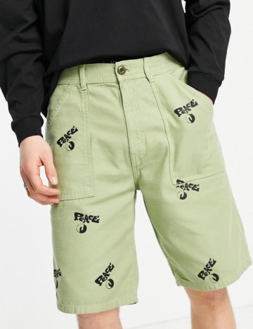 Pantaloni scurți Stan Ray, verde