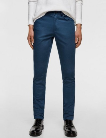 Pantaloni Zara, bleumarin