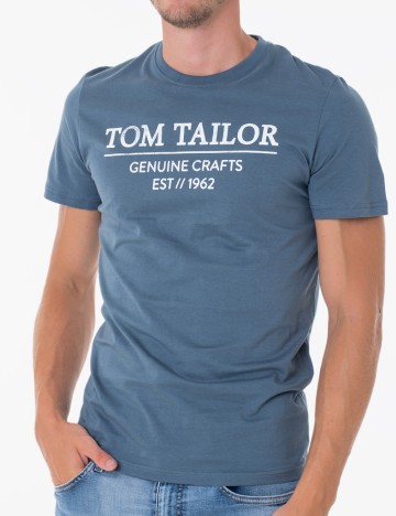 Tricou Tom Tailor, albastru