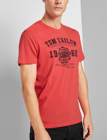 Tricou Tom Tailor, roșu
