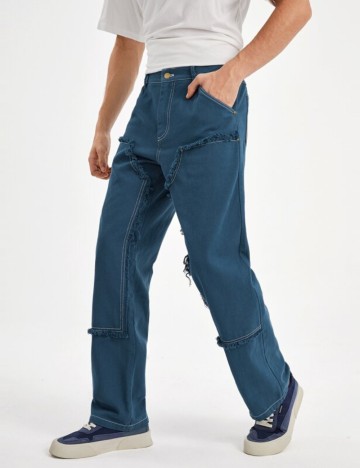 Jeans Shein, albastru