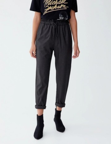 Pantaloni Pull&Bear, gri