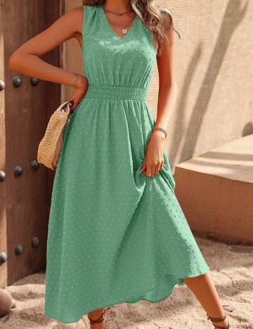 Rochie midi Shein, verde