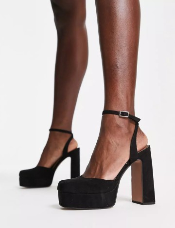 Pantofi cu toc ASOS, negru