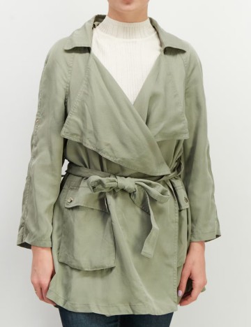 Trench scurt Vero Moda, verde