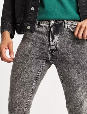 Jeans Topman, gri