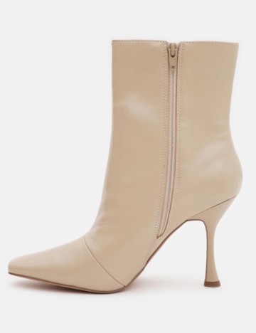 Botine RESERVED, crem