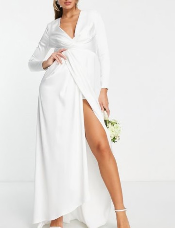 Rochie de ocazie și bridal ASOS, alb