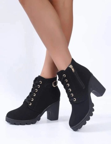 Botine Shein, negru