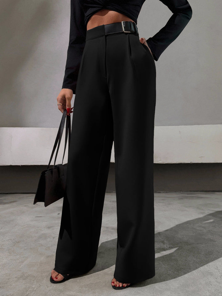 Pantaloni SHEIN, negru