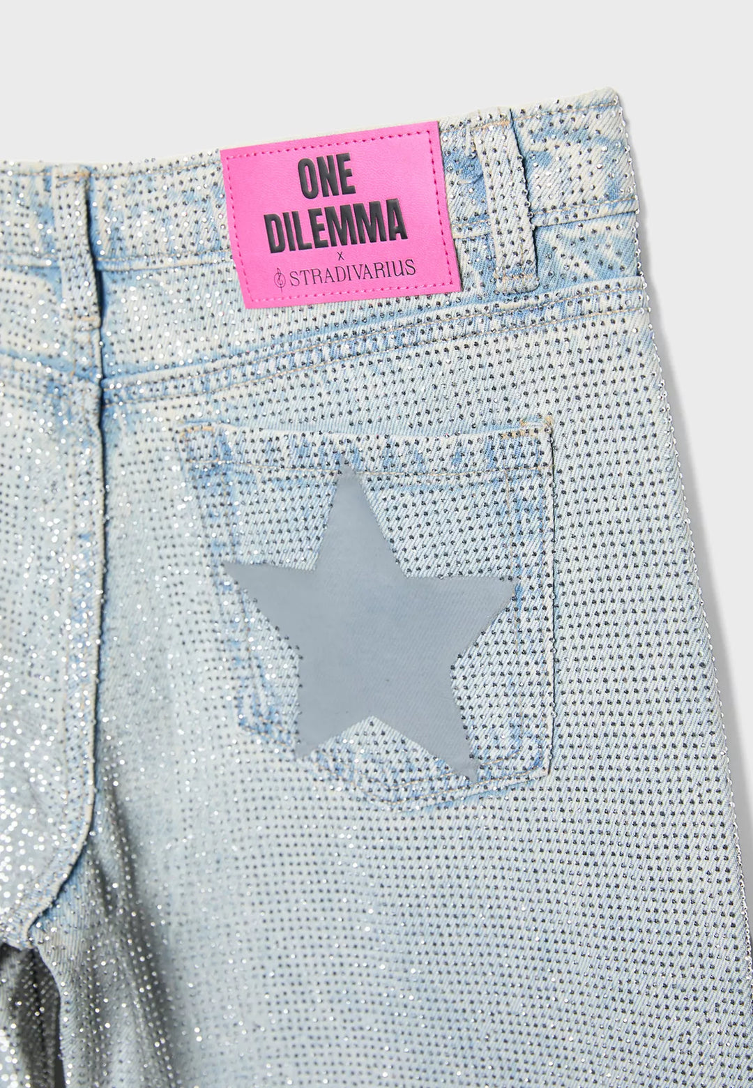 Jeans STRADIVARIUS, albastru