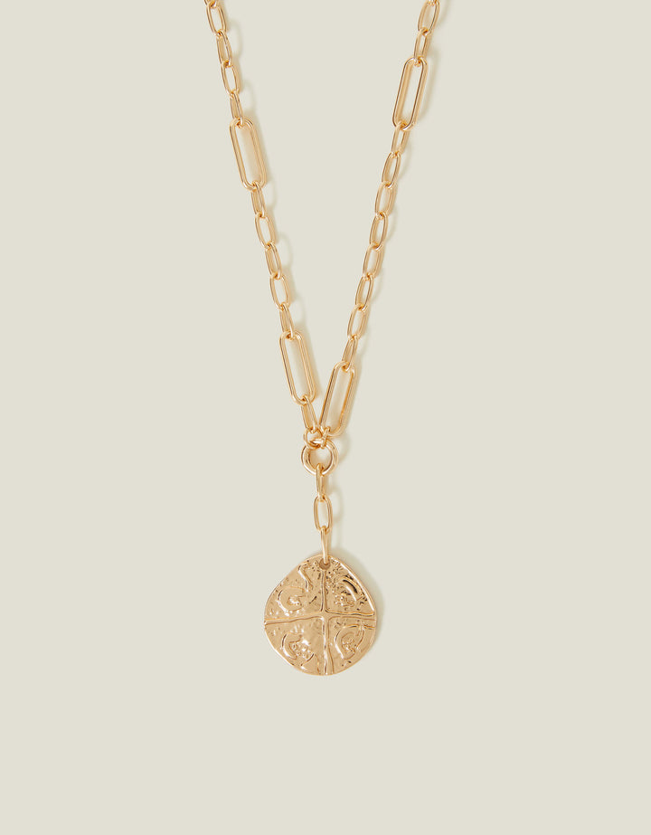 Colier ACCESSORIZE, auriu