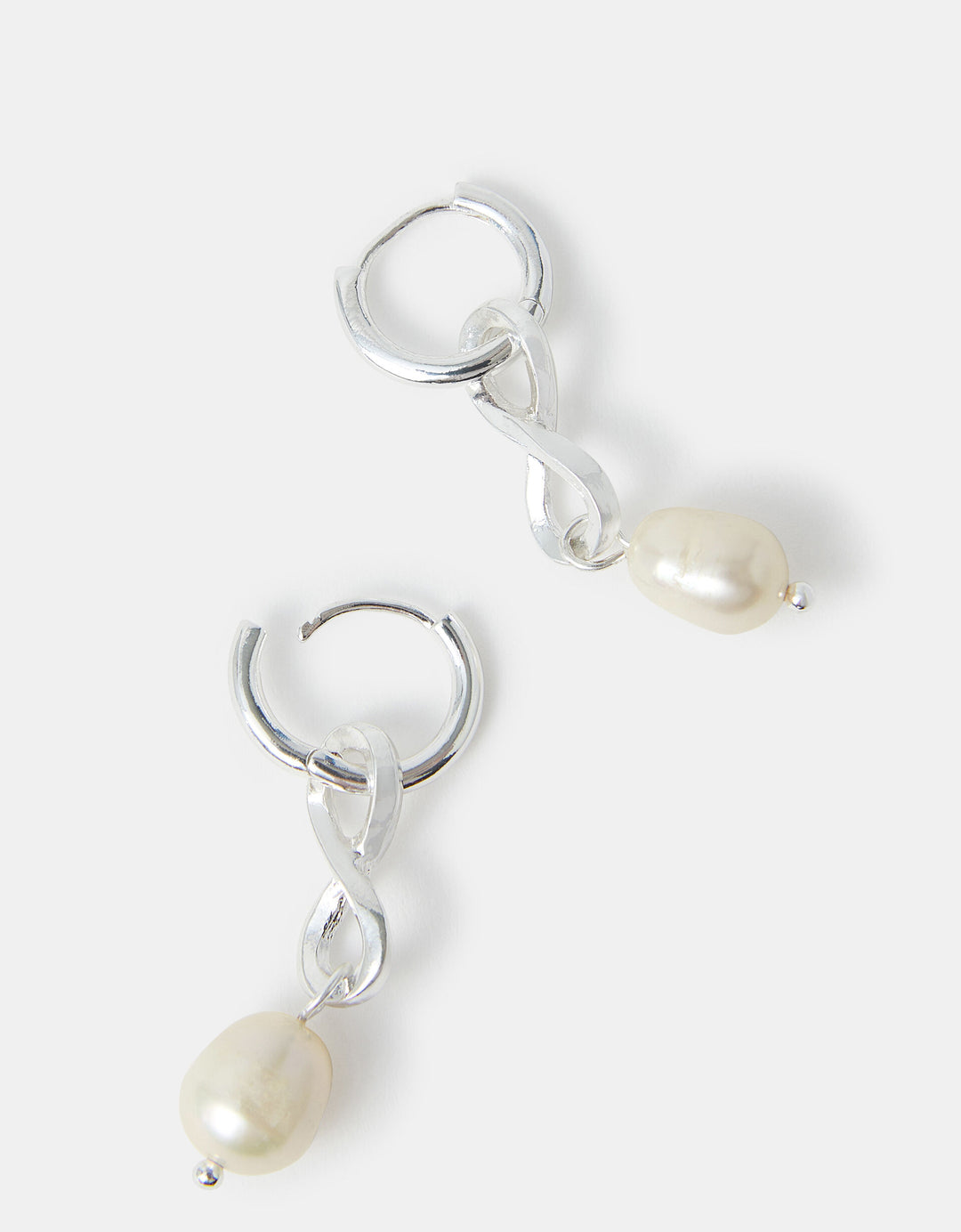 Cercei ACCESSORIZE, argintiu