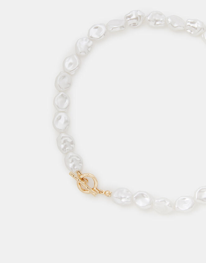 Colier ACCESSORIZE, alb