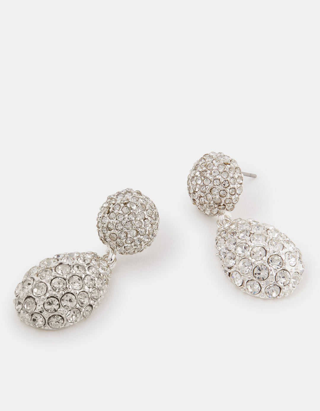 Cercei ACCESSORIZE, argintiu