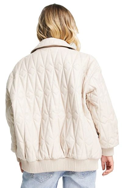 Geacă ASOS, crem