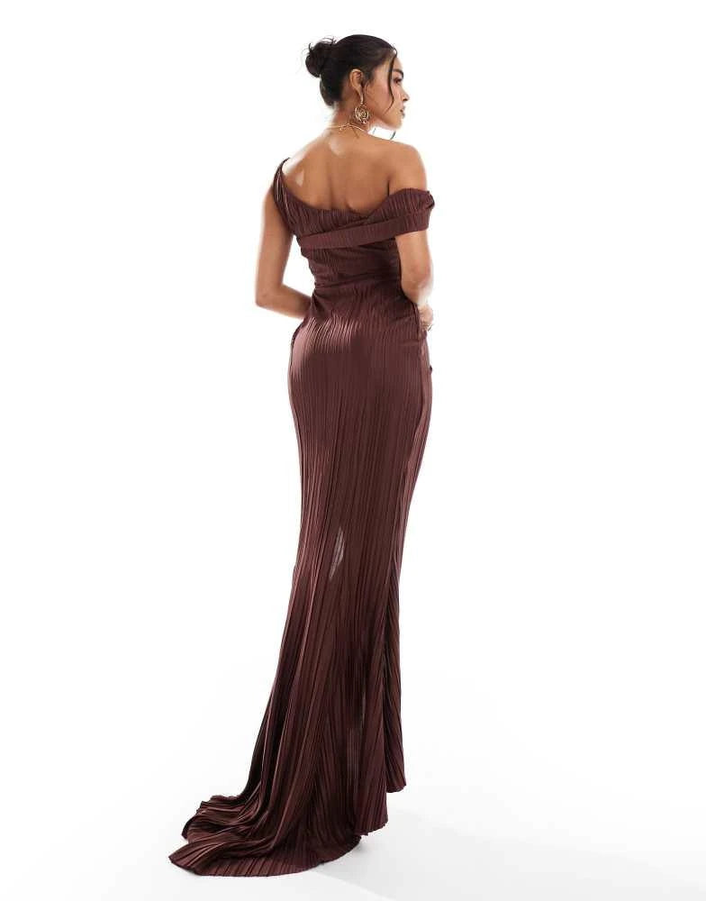 Rochie maxi ASOS, maro