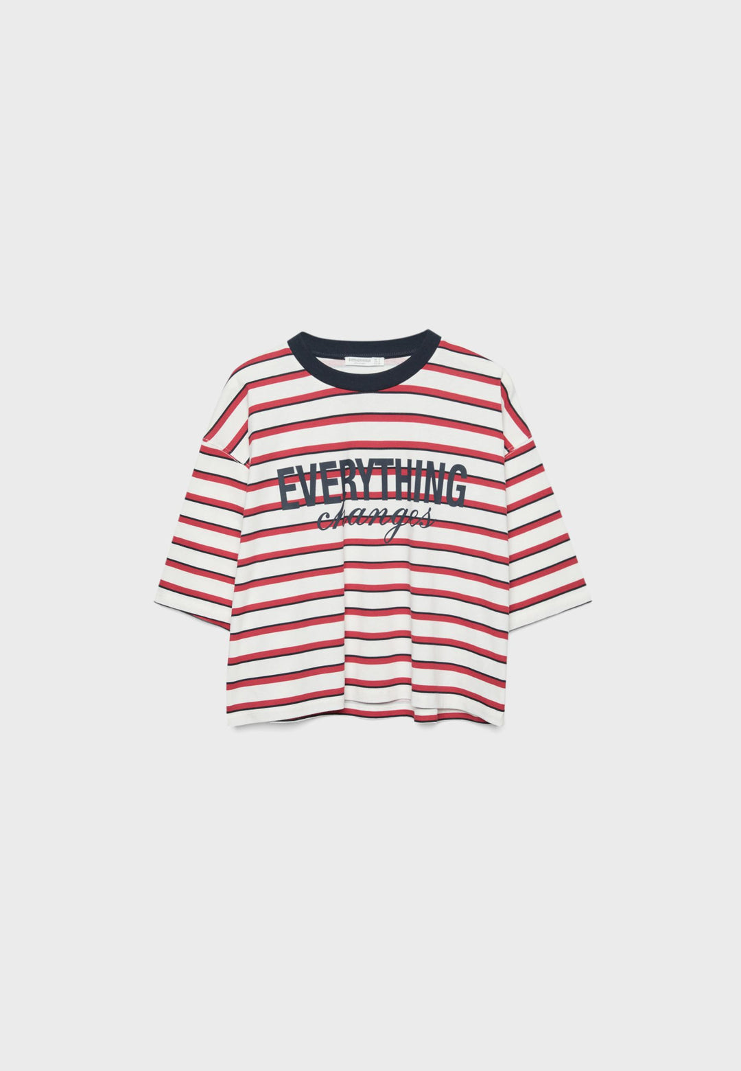 Tricou Stradivarius, mix culori