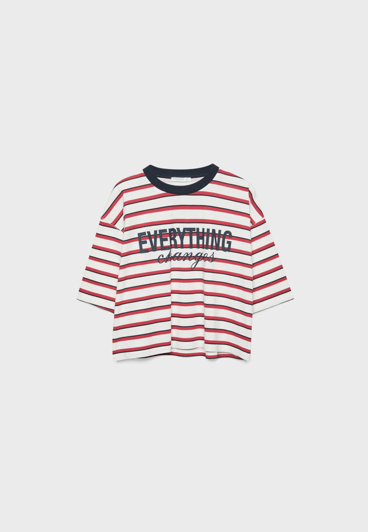 Tricou Stradivarius, mix culori