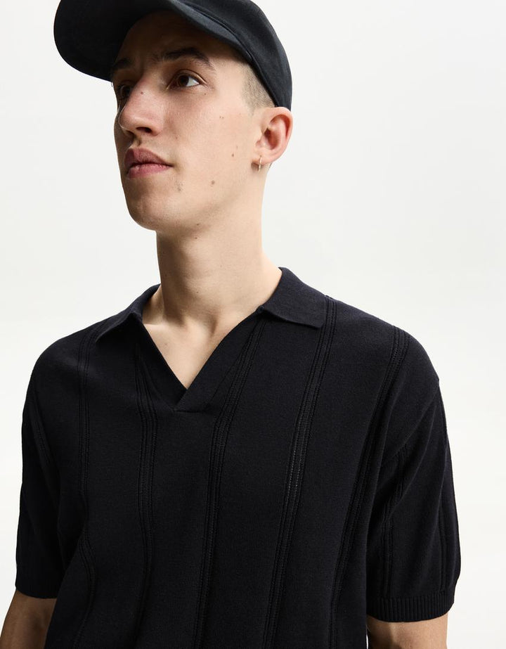 Tricou BERSHKA, negru