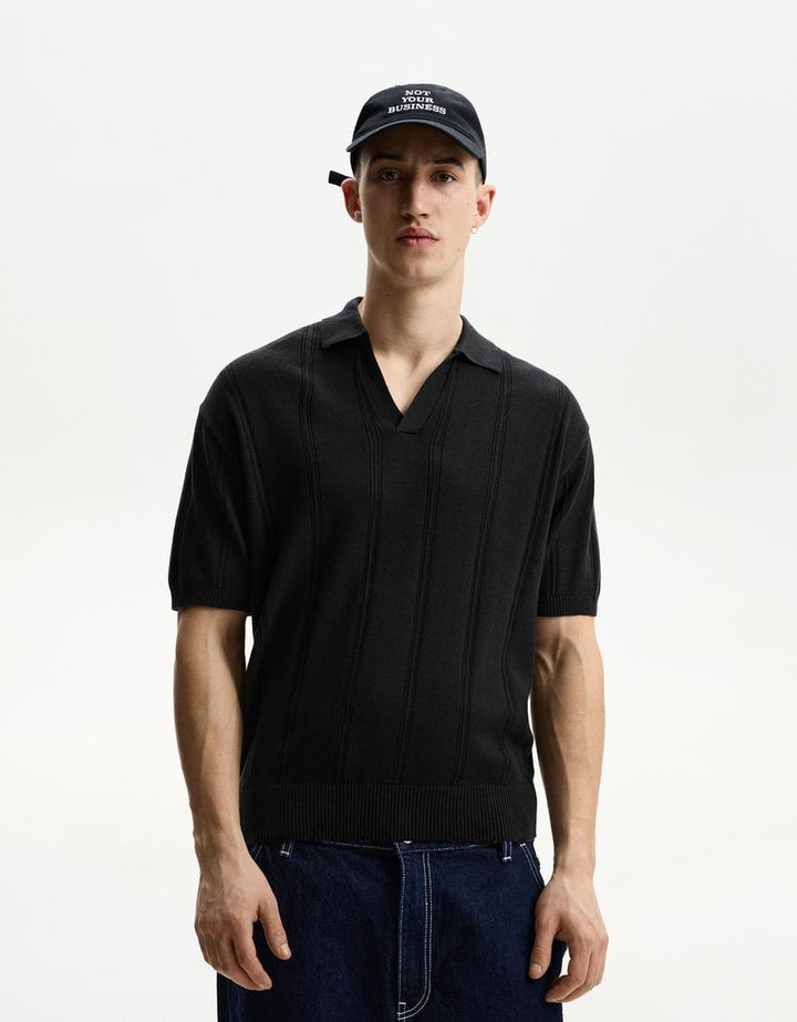 Tricou BERSHKA, negru
