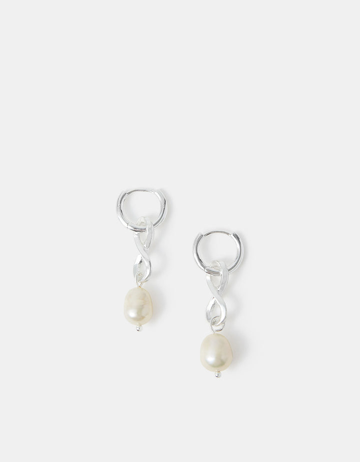 Cercei ACCESSORIZE, argintiu