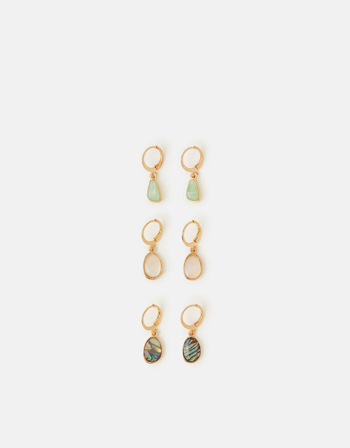 Set cercei ACCESSORIZE, auriu