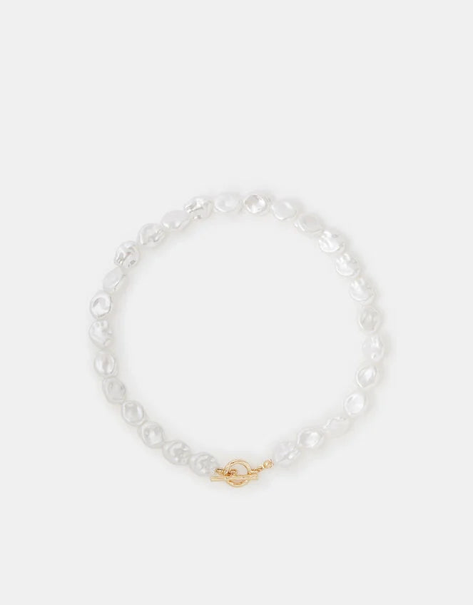 Colier ACCESSORIZE, alb