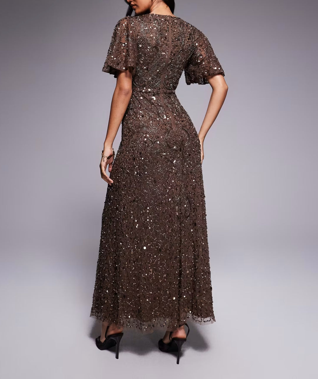 Rochie de ocazie Beauut, maro