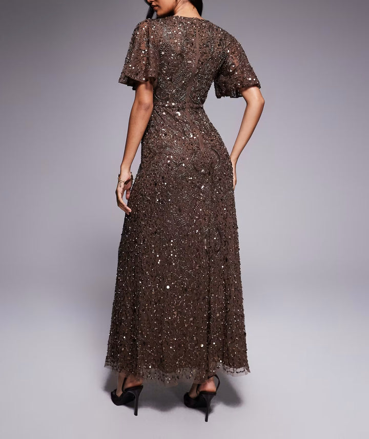 Rochie de ocazie Beauut, maro