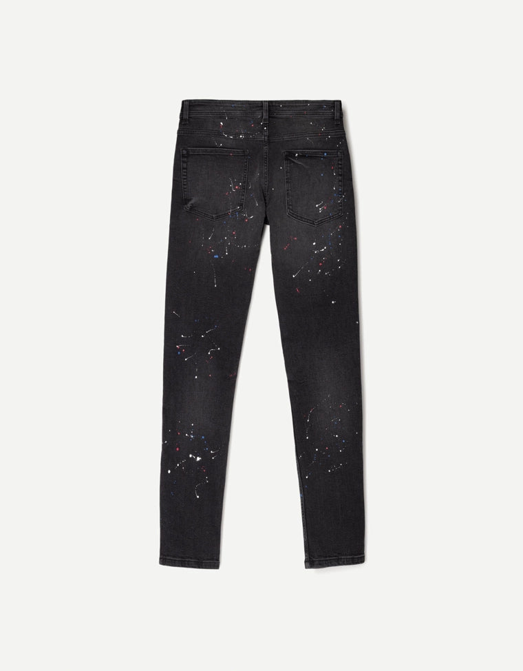Jeans BERSHKA, negru
