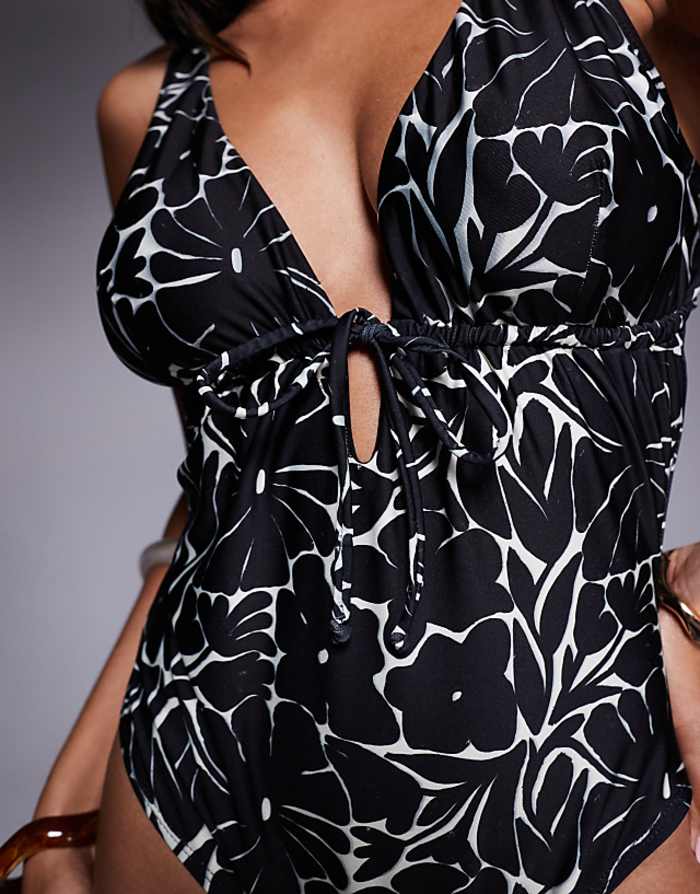 Costum de baie întreg ASOS, mix culori