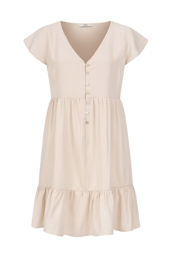 Rochie mini ONLY, bej
