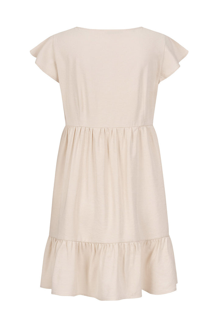 Rochie mini ONLY, bej